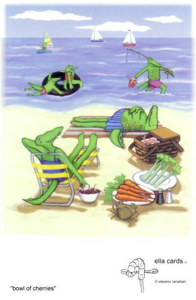 Alligator card